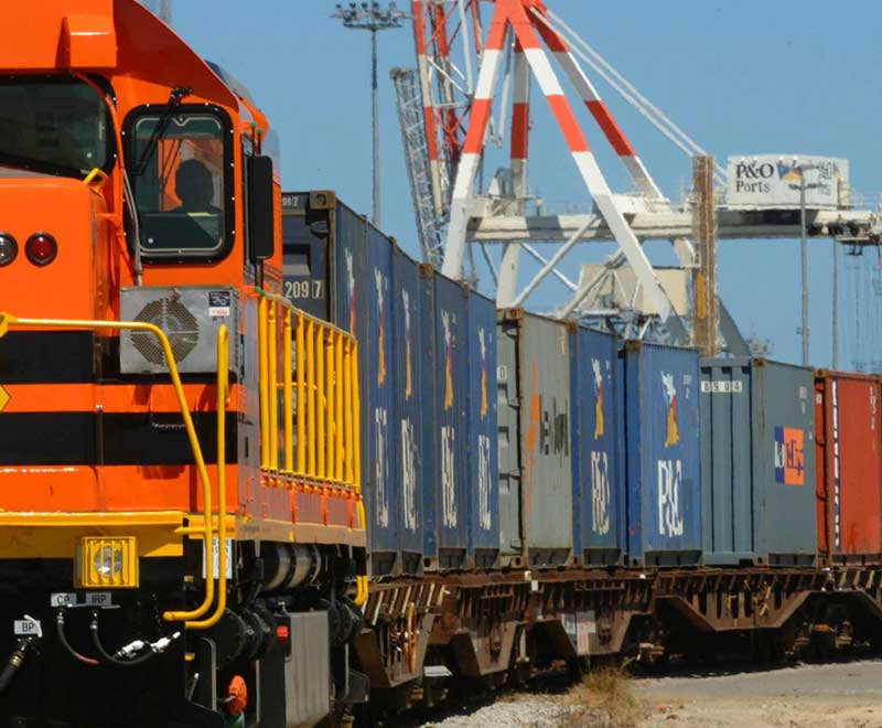 Kínai szállítás vonat